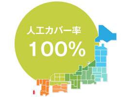 カバー率100%